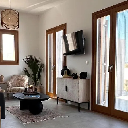 Сasa de vacaciones Elysian Sea View New Golden Beach Piso Livadi